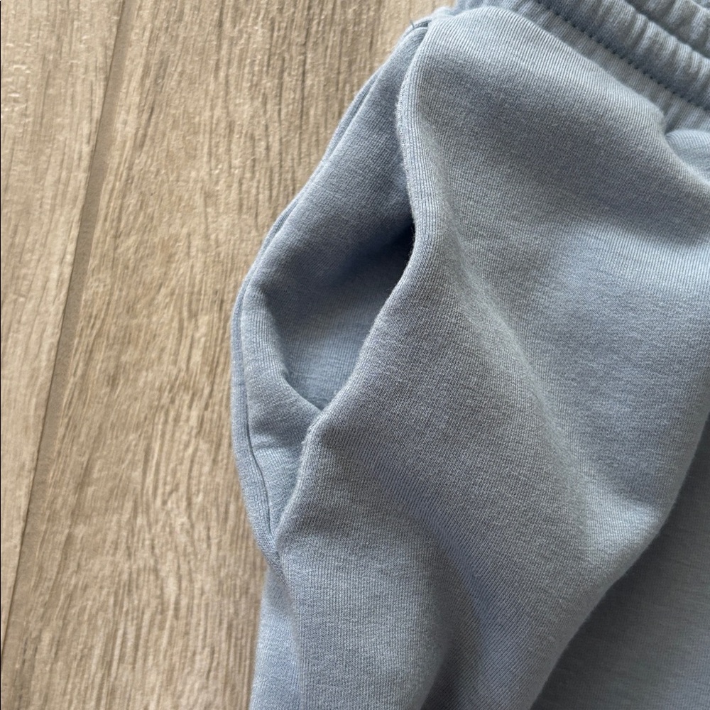Madewell Light Blue Super Soft Jogger Sweatpants With Pockets Size Medium - Picture 8 of 11